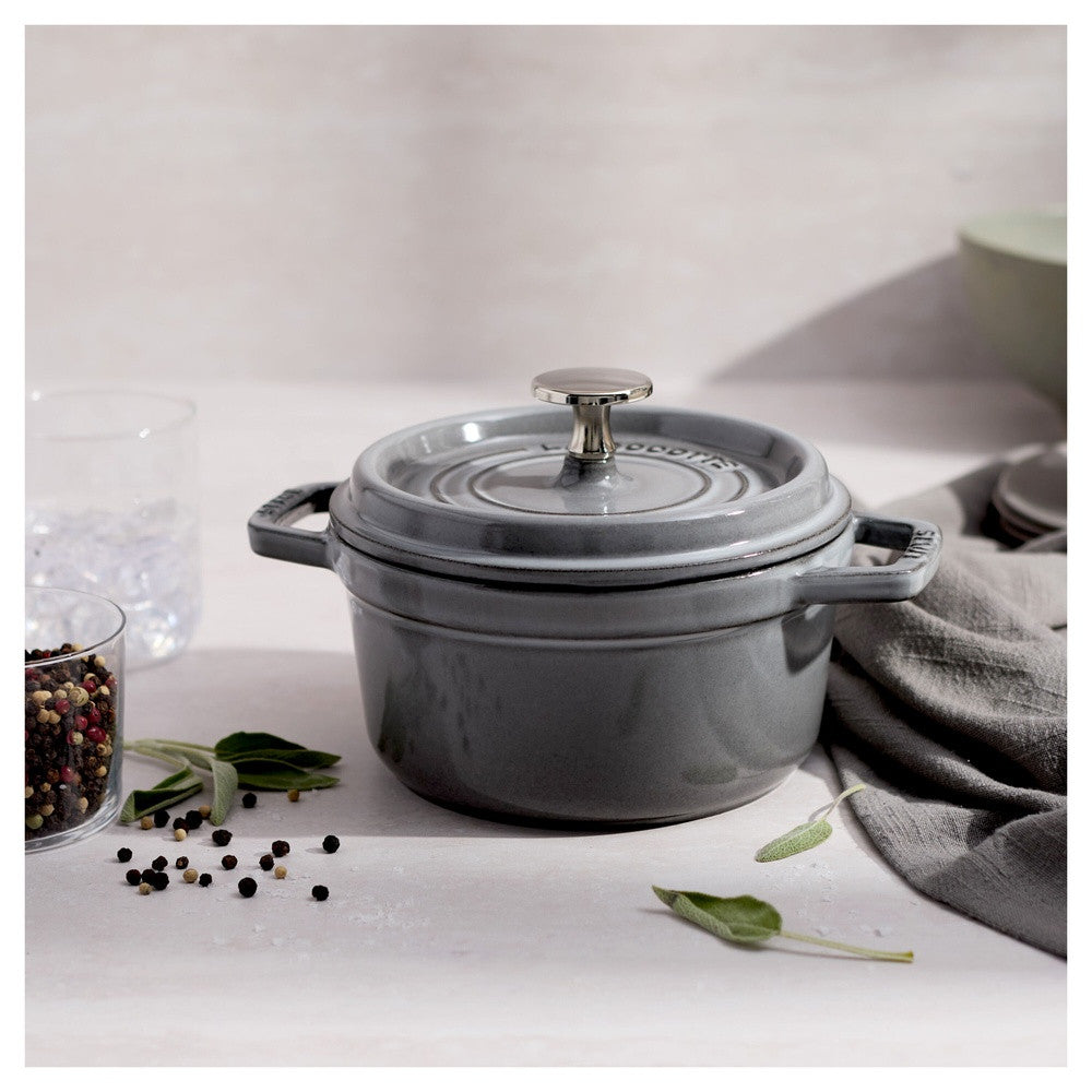 16 cm - Staub La Cocotte Casseruola Cocotte Rotonda In Ghisa