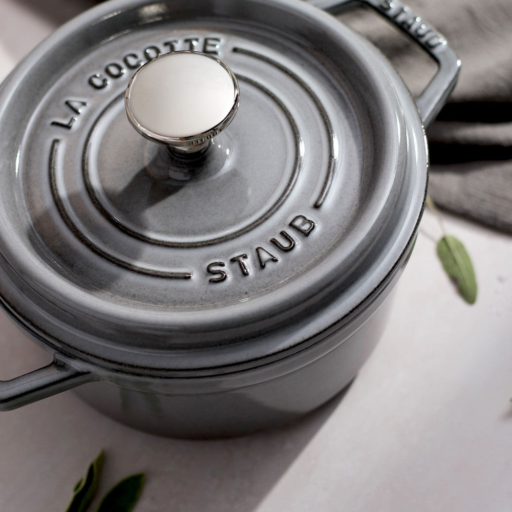 16 cm - Staub La Cocotte Casseruola Cocotte Rotonda In Ghisa
