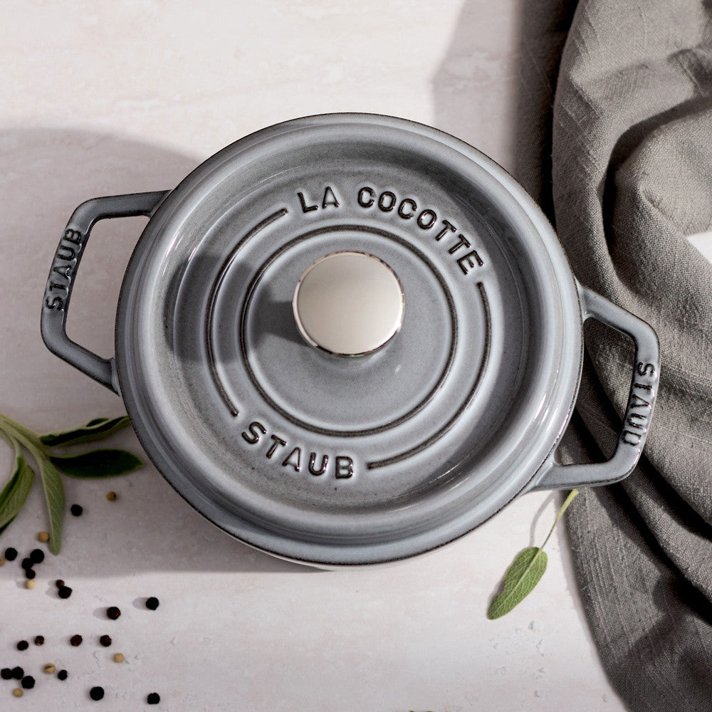 16 cm - Staub La Cocotte Casseruola Cocotte Rotonda In Ghisa
