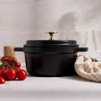 16 cm - Staub La Cocotte Casseruola Cocotte Rotonda In Ghisa