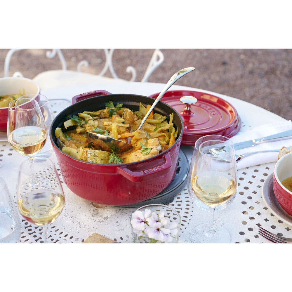22 cm - Staub La Cocotte Casseruola Cocotte Rotonda In Ghisa