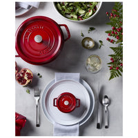 22 cm - Staub La Cocotte Casseruola Cocotte Rotonda In Ghisa