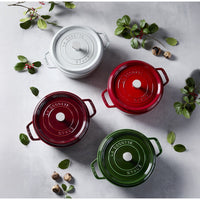 24 cm - Staub La Cocotte Casseruola Cocotte Rotonda In Ghisa