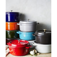 26 cm - Staub La Cocotte Casseruola Cocotte Rotonda In Ghisa