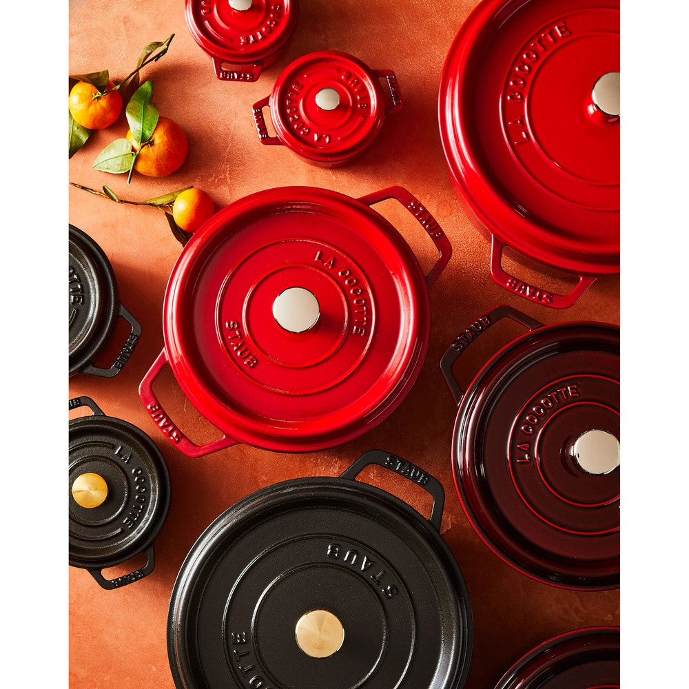 26 cm - Staub La Cocotte Casseruola Cocotte Rotonda In Ghisa