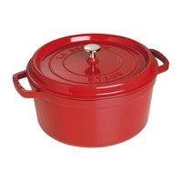 28 cm - Staub Cocotte Casseruola Rotonda In Ghisa Smaltata
