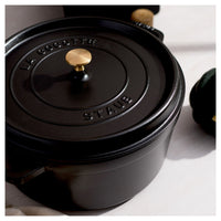 30 cm - Staub La Cocotte Casseruola Cocotte Rotonda In Ghisa