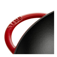 37 cm - Staub Specialities Wok Rotondo In Ghisa
