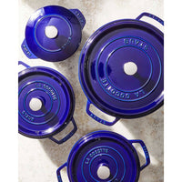 28 cm - Staub Cocotte Casseruola Rotonda In Ghisa Smaltata
