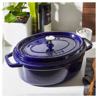 29 cm - Staub La Cocotte Casseruola Cocotte Ovale In Ghisa