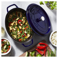 31 cm - Staub La Cocotte Casseruola Cocotte Ovale In Ghisa