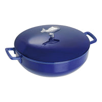 28 cm - Staub Specialities Tegame Bouillabaisse Rotondo In Ghisa
