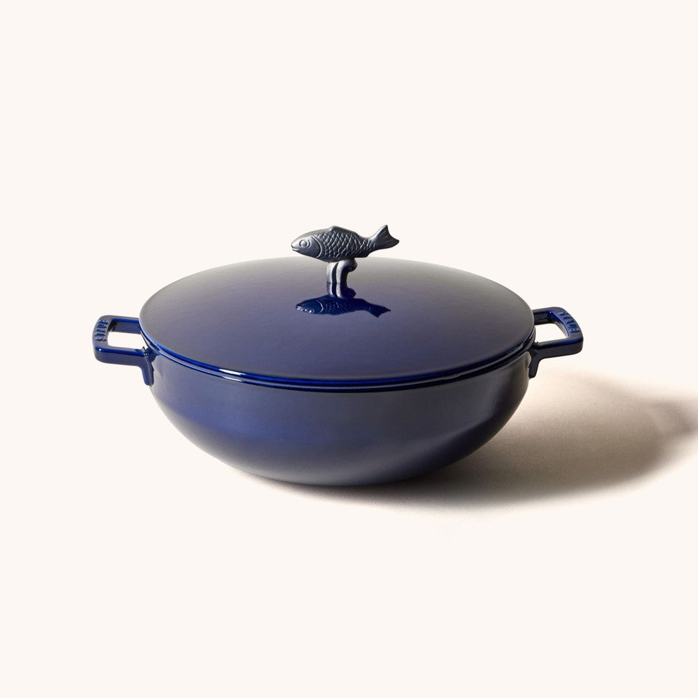 28 cm - Staub Specialities Tegame Bouillabaisse Rotondo In Ghisa