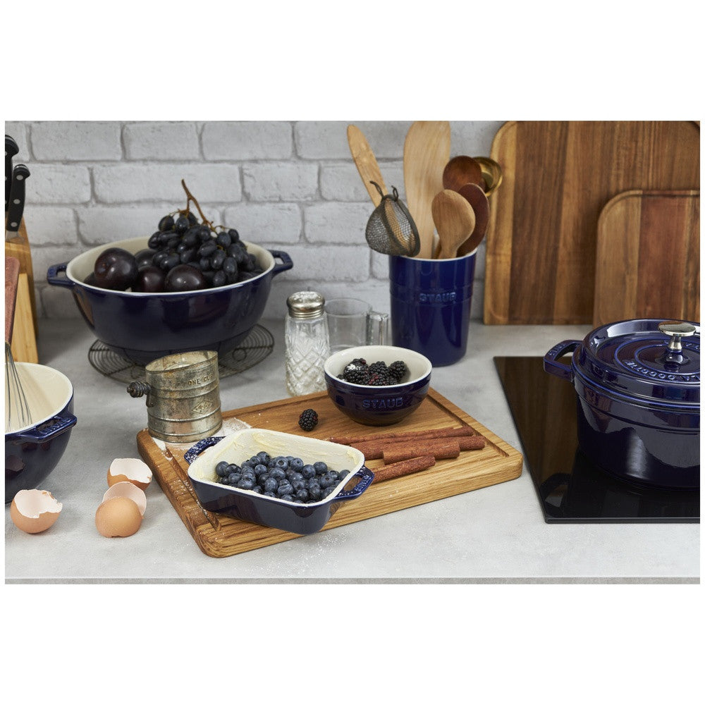 14x11 cm - Staub Ceramique Pirofila Rettangolare In Ceramica