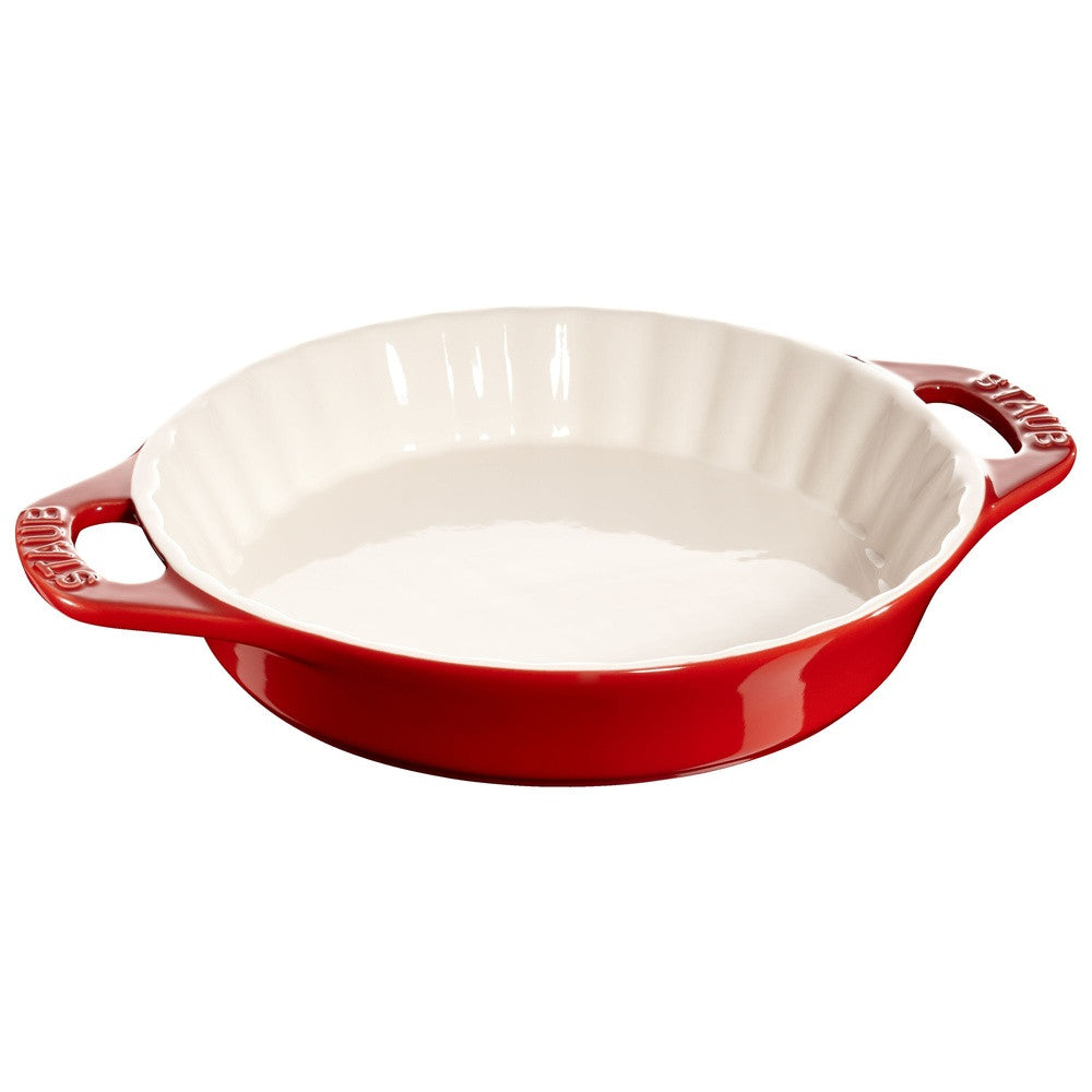 23.6 cm - Staub Ceramique Tortiera Rotonda In Ceramica
