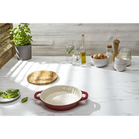 23.6 cm - Staub Ceramique Tortiera Rotonda In Ceramica