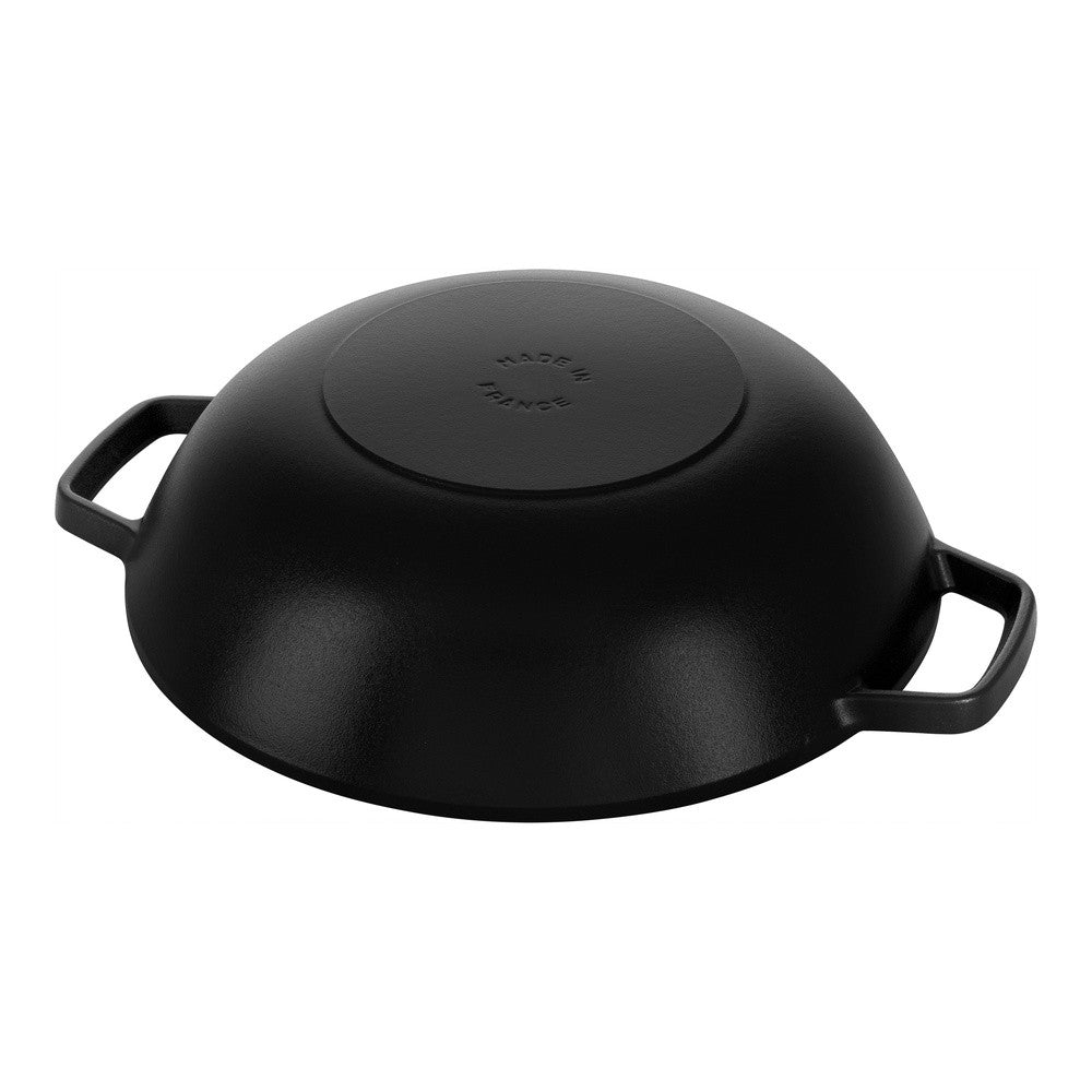 30 cm - Staub Specialities Wok Con Coperchio Rotondo In Ghisa