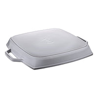 33 cm - Staub Grill Pans Bistecchiera Rotonda In Ghisa