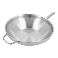 Demeyere Apollo Wok Fondo Piatto In Acciaio Inox 18/10