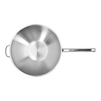 Demeyere Apollo Wok Fondo Piatto In Acciaio Inox 18/10