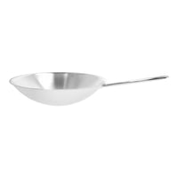 36 cm - Demeyere Apollo Wok Fondo Tondo In Acciaio Inox 18/10