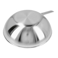 Demeyere Apollo Wok Fondo Piatto In Acciaio Inox 18/10
