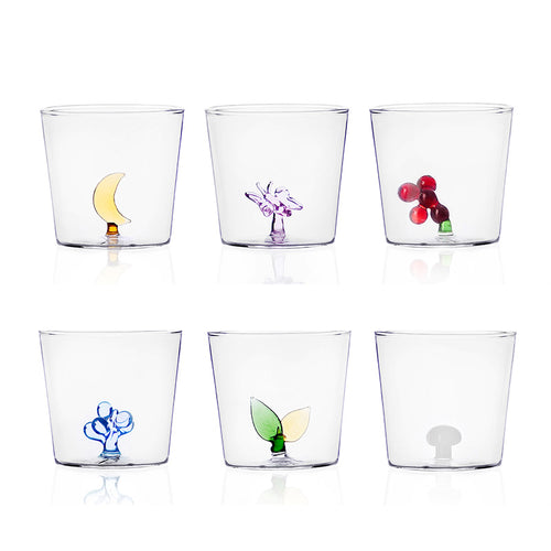 35 Cl Ichendorf Greenwood Bicchiere Acqua In Vetro Borosilicato Set 6 Pezzi