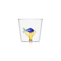 35 Cl Ichendorf Marine Garden Bicchiere Acqua Pesci Con Alghe In Vetro Borosilicato Set 6 Pezzi