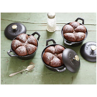 12 cm - Staub Specialities Le Coquette Rotonda In Ghisa