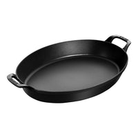 37 cm - Staub Specialities Pirofila Ovale In Ghisa