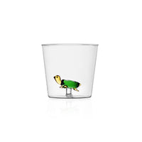 35 Cl Ichendorf Animal Farm Bicchiere Acqua In Vetro Borosilicato Set 6 Pezzi