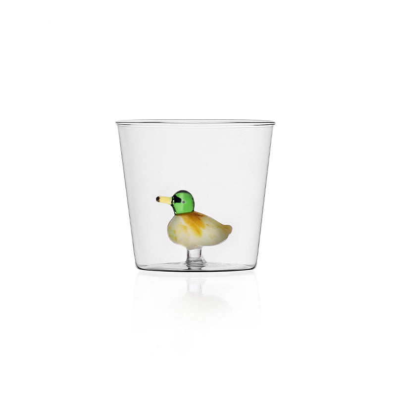 35 Cl Ichendorf Animal Farm Bicchiere Acqua In Vetro Borosilicato Set 6 Pezzi