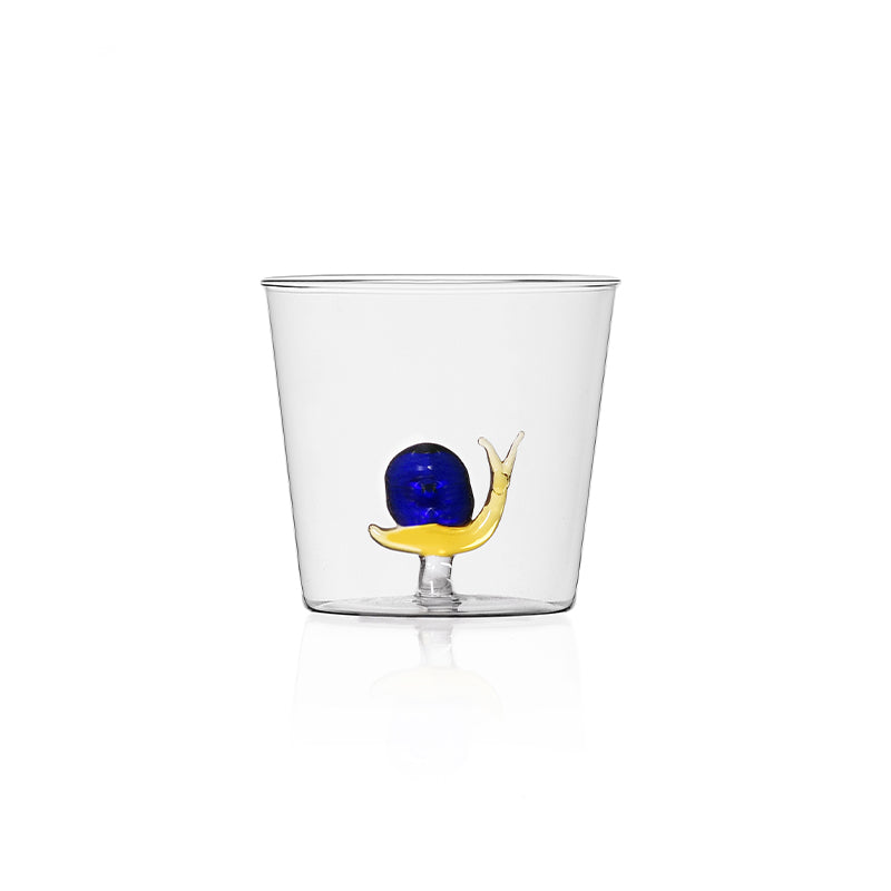 35 Cl Ichendorf Animal Farm Bicchiere Acqua In Vetro Borosilicato Set 6 Pezzi