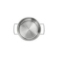 Zwilling Vitality Batteria Pentole In Acciaio Inox 18/10 - Set 5 Pz