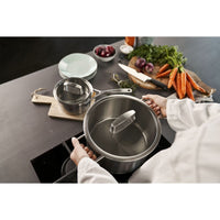 Zwilling Vitality Batteria Pentole In Acciaio Inox 18/10 - Set 5 Pz