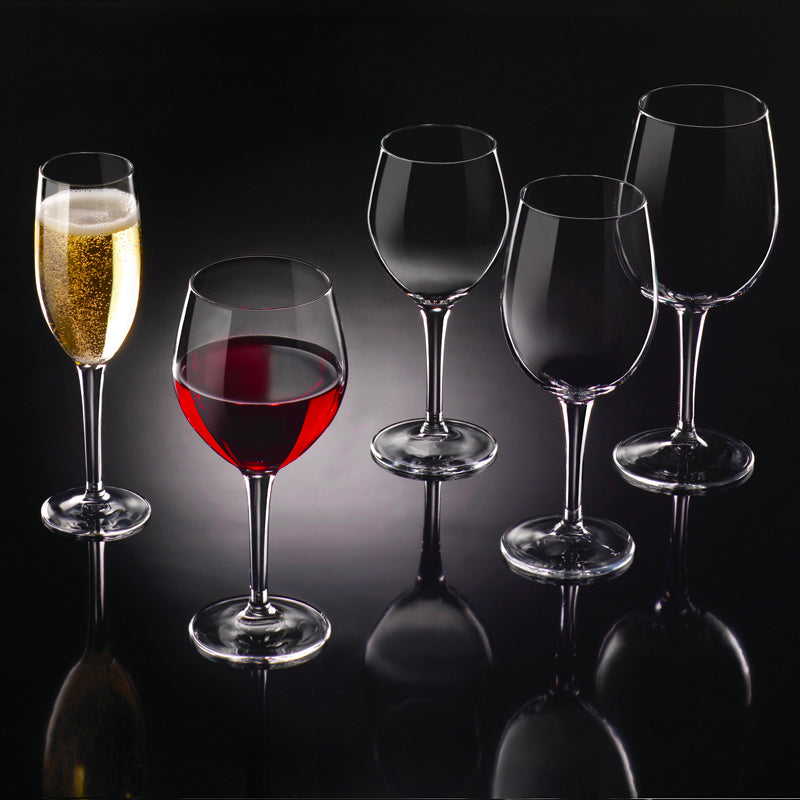 27 Cl Bormioli Rocco Milano Calice Acqua In Vetro Temperato Set 12 Pezzi