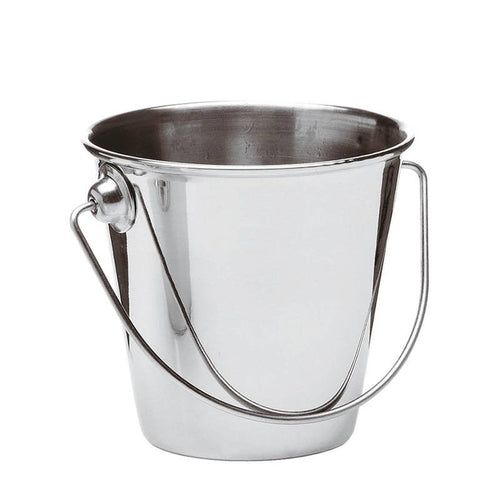 9 Cm Paderno Tableware Buffet And Display Secchiello Porta Snack In Acciaio Inox