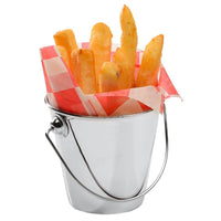 7 Cm Paderno Tableware Buffet And Display Secchiello Porta Snack In Acciaio Inox