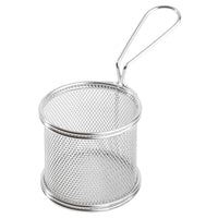 9 Cm Paderno Tableware Buffet And Display Cestello Porta Snack In Acciaio Inox
