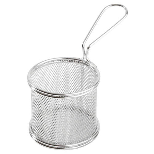 9 Cm Paderno Tableware Buffet And Display Cestello Porta Snack In Acciaio Inox