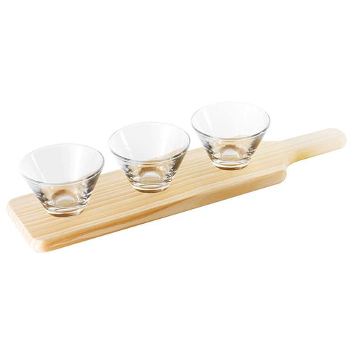 14 7 Cl Paderno Happy Hour Coppette Per Aperitivo Rettangolare Con Vasetti Set 4 Pz