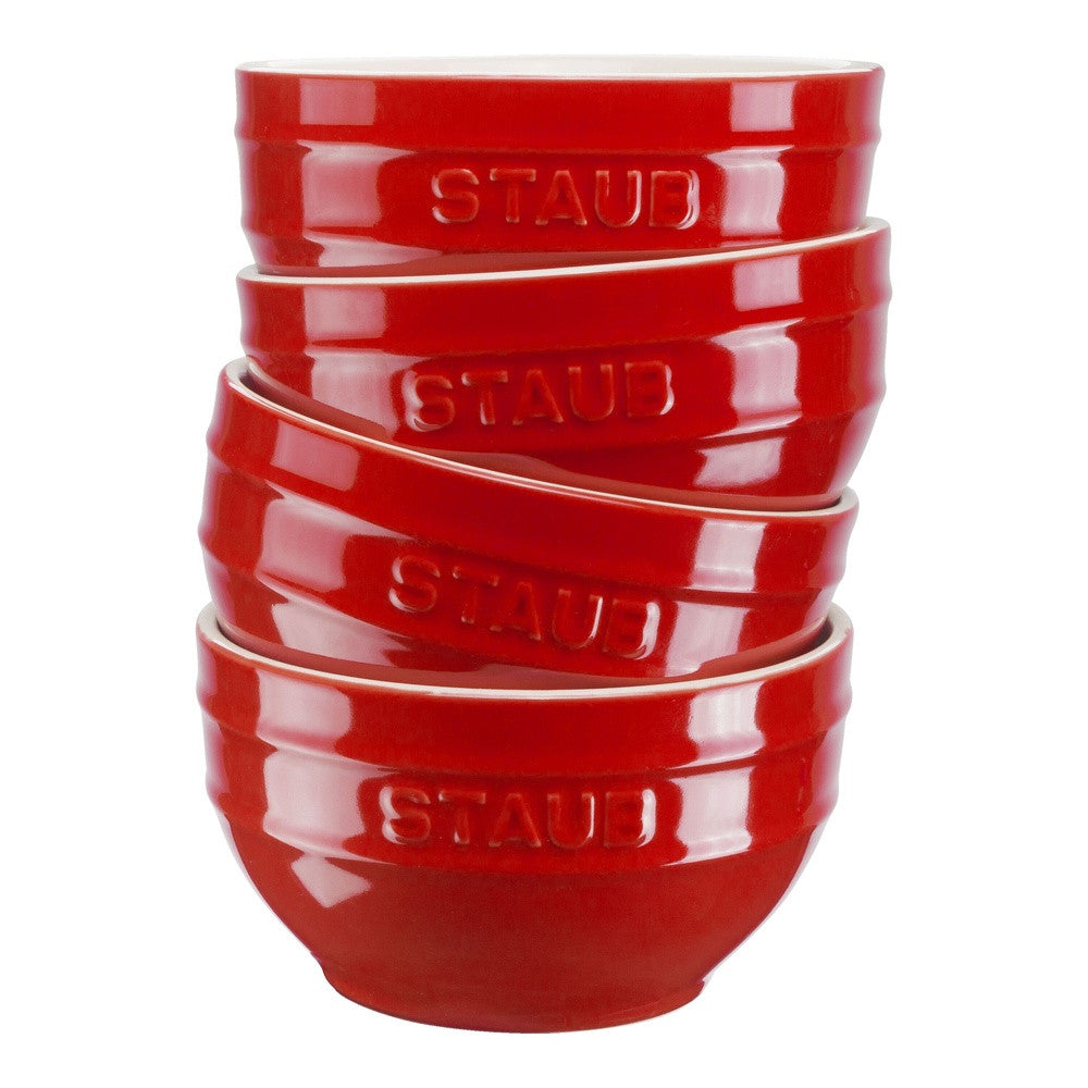 14 cm - Staub Ceramique Ciotola In Ceramica - Set 4 Pz