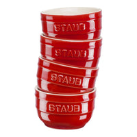 9 cm - Staub Ceramique Ciotola Ramequin In Ceramica - Set 4 Pz