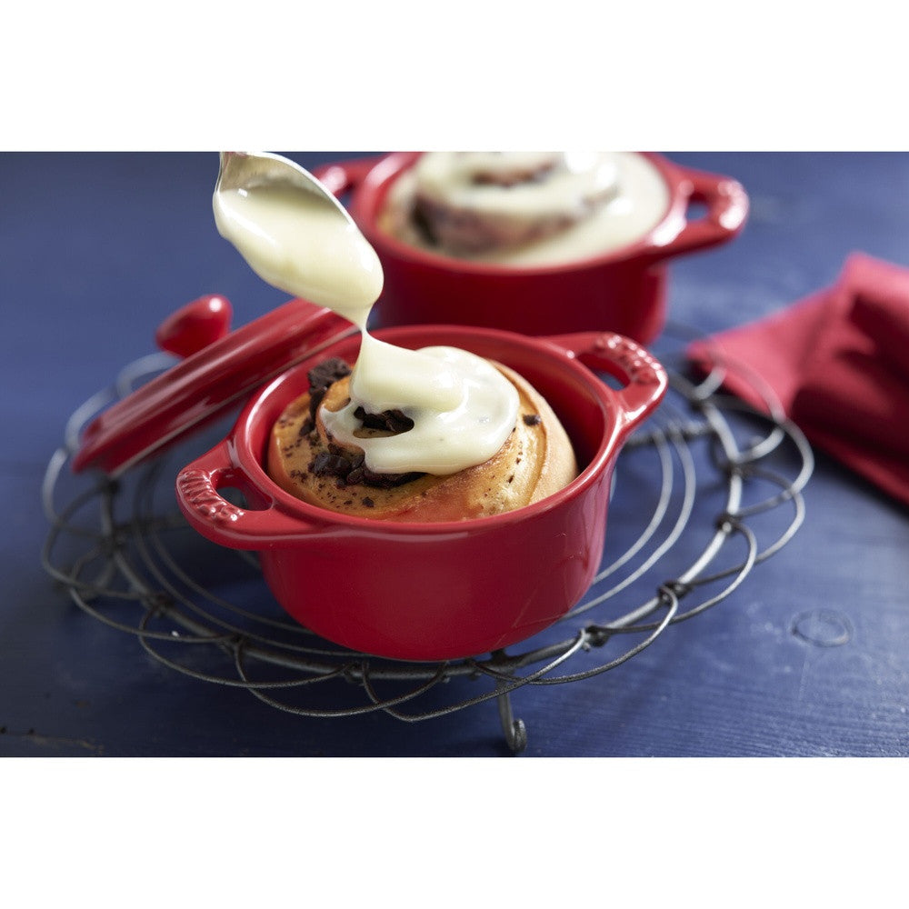 10 cm - Staub Ceramique Mini Cocotte Rotonda In Ceramica - Set 4 Pz