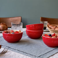 12 cm - Staub Ceramique Ciotola In Ceramica - Set 4 Pz