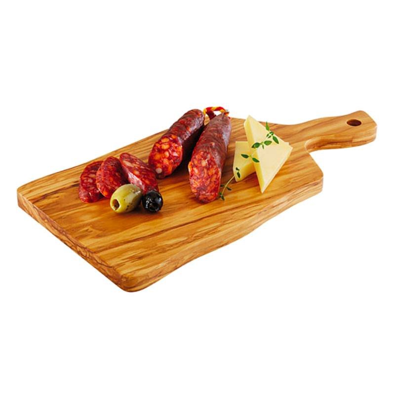 25X16 Cm Paderno Tableware Buffet And Display Vassoio Con Manico In Legno Di Ulivo