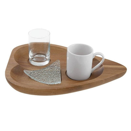 25X18 7 Cm Paderno Happy Hour Set Caffe Con Bicchiere E Tazzina