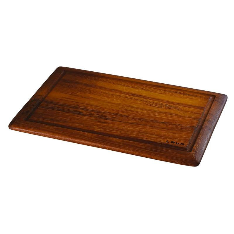 35X25 Cm Paderno Cast Iron Cookware Vassoio In Legno