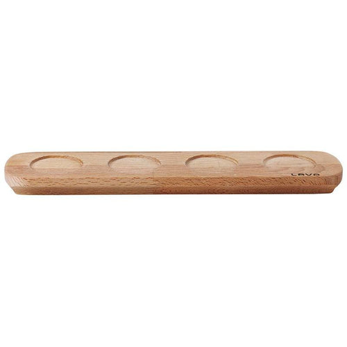 36X8 Cm Paderno Happy Hour Vassoio Porta Snack Con Inserti In Legno