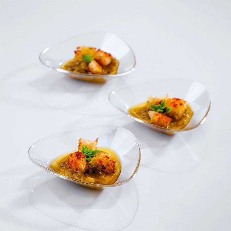 6 5 Cm Paderno Tableware Buffet And Display Coppetta Monoporzione In Polistirolo Set 100 Pz